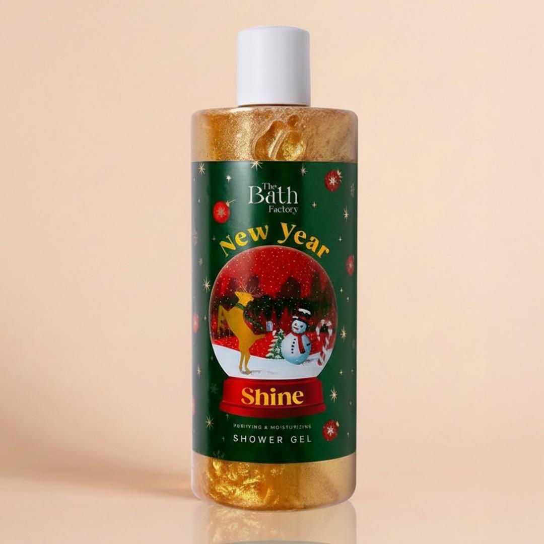 The Bath Factory Nemlendirici ve Besleyici New Year Shine Duş Jeli 400 ml