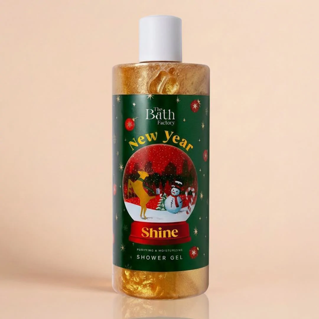 The Bath Factory Nemlendirici ve Besleyici New Year Shine Duş Jeli 400 ML