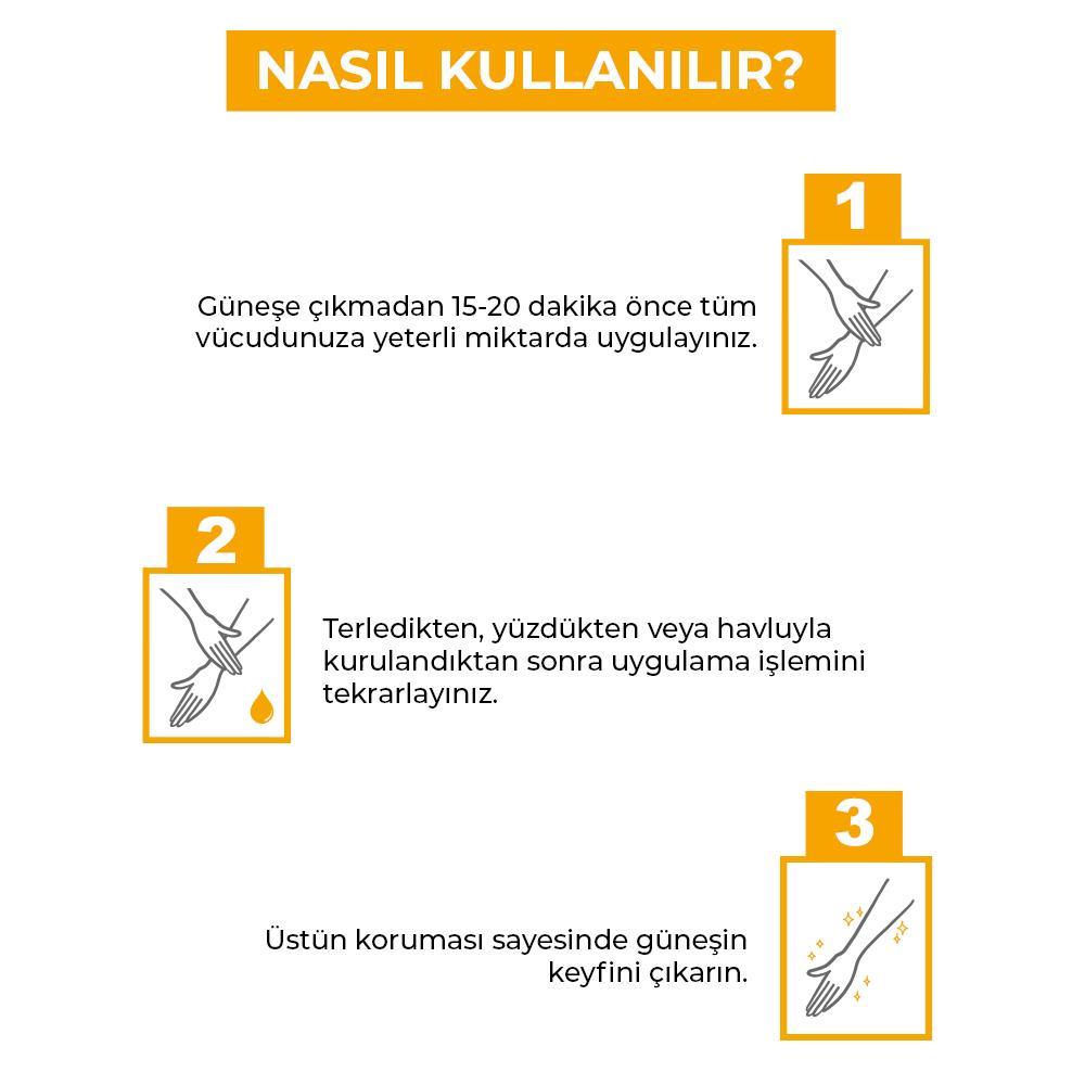 Sinoz Spf 50+ Ultra Yüksek Koruyucu Vücut Güneş Kremi Sprey -  Nemlendirici Hassas Bakım 200 ml