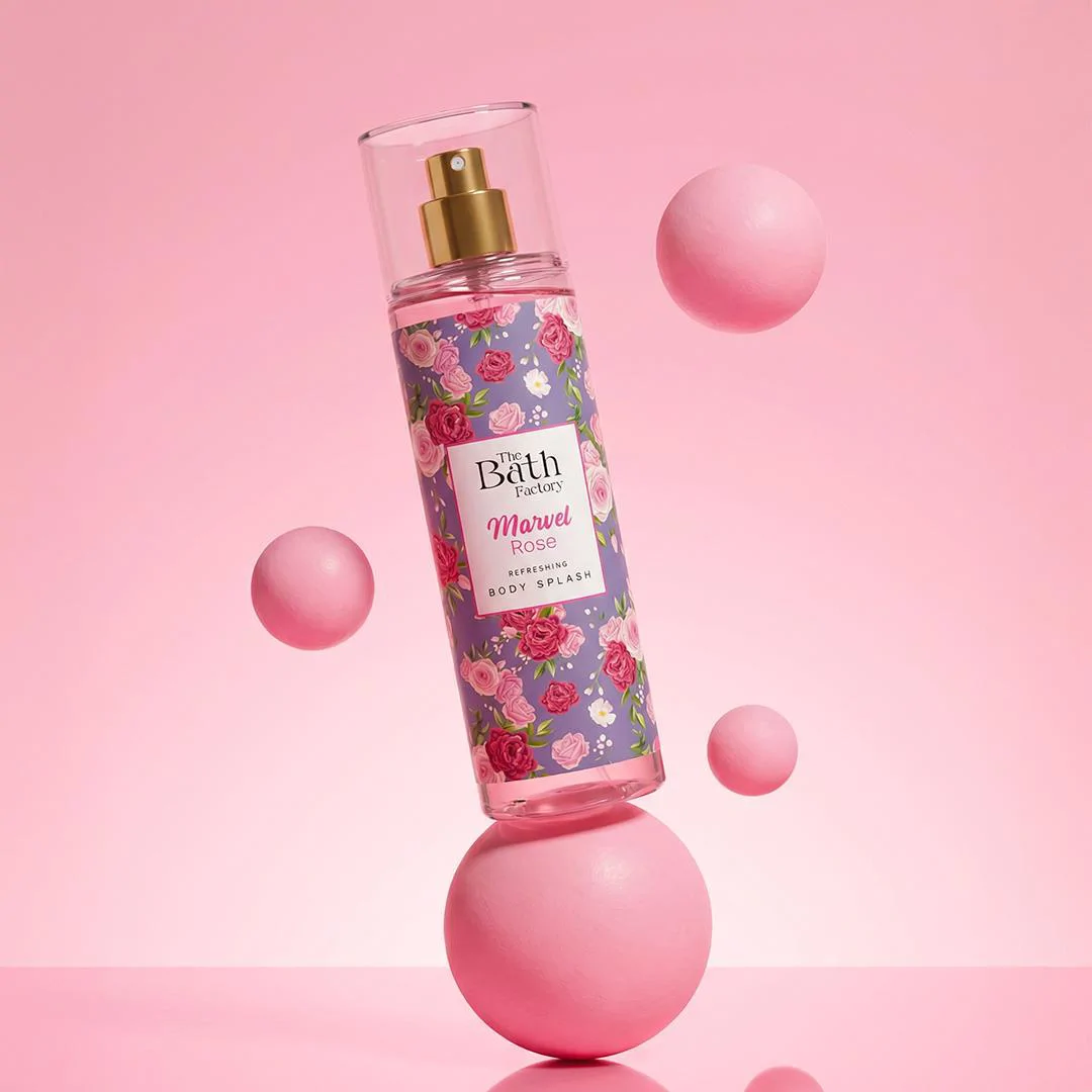 The Bath Factory Marvel Rose Duş Jeli + Vücut Spreyi