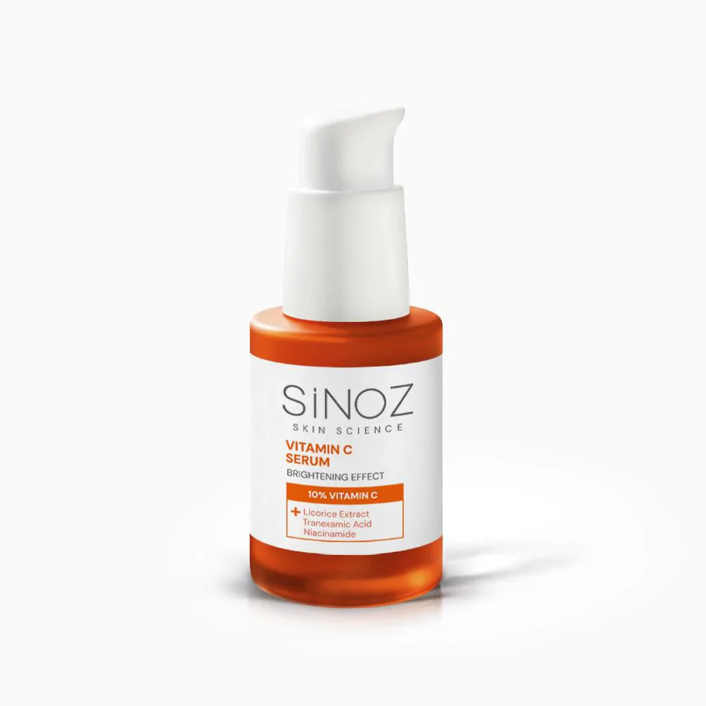Sinoz Aydınlatıcı Canlandırıcı %10 C Vitamini Yüz Serumu 30 ml