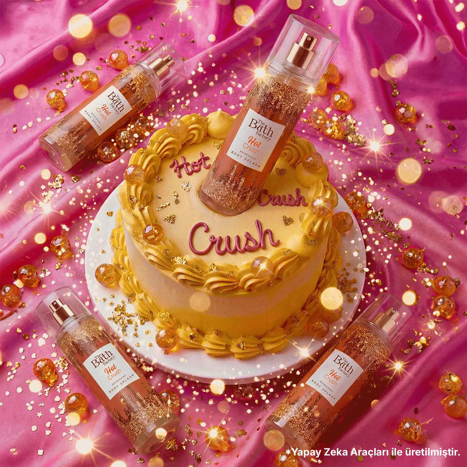 The Bath Factory Hot Crush  Saç ve Vücut Spreyi 200 ml