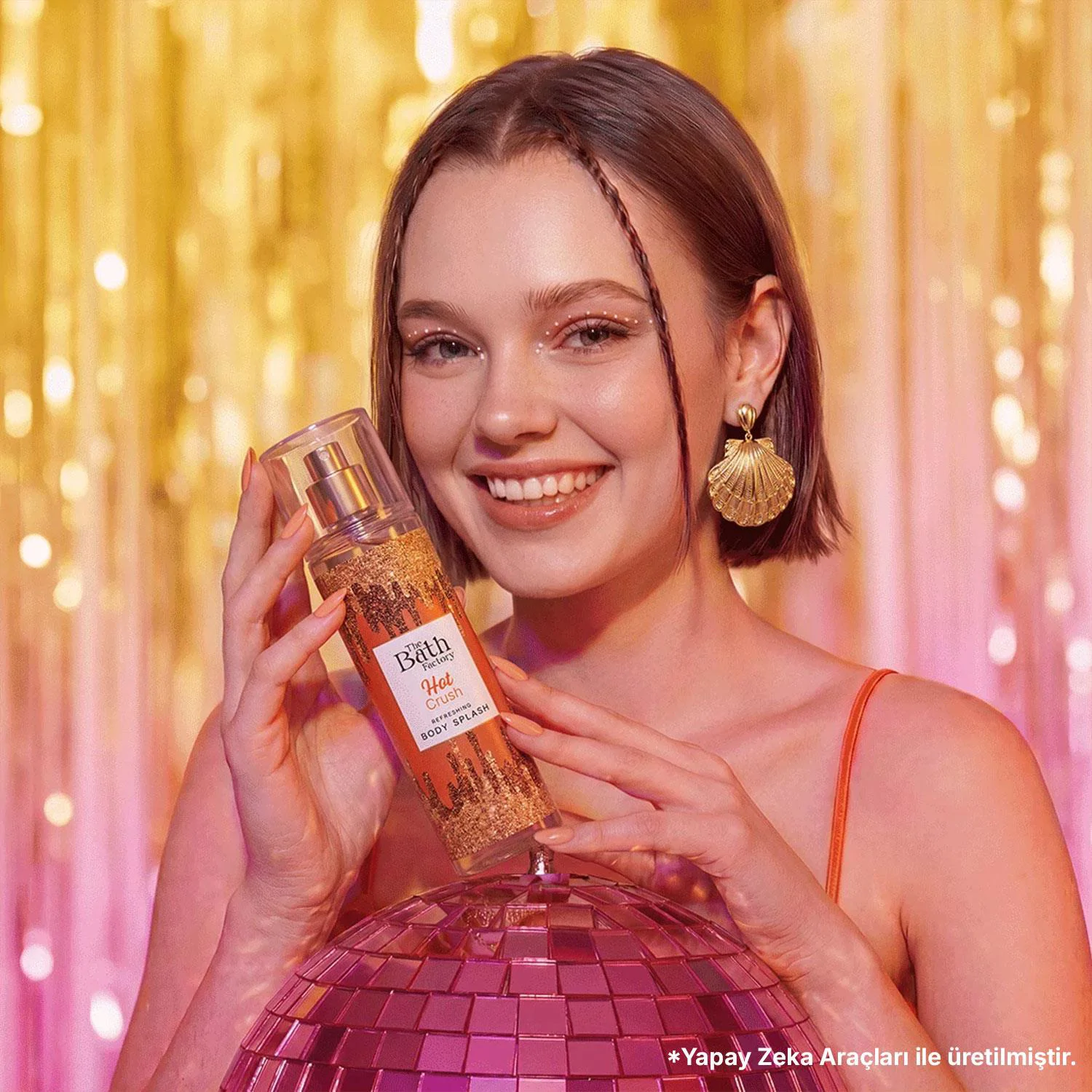 The Bath Factory Hot Crush  Saç ve Vücut Spreyi 200 ml