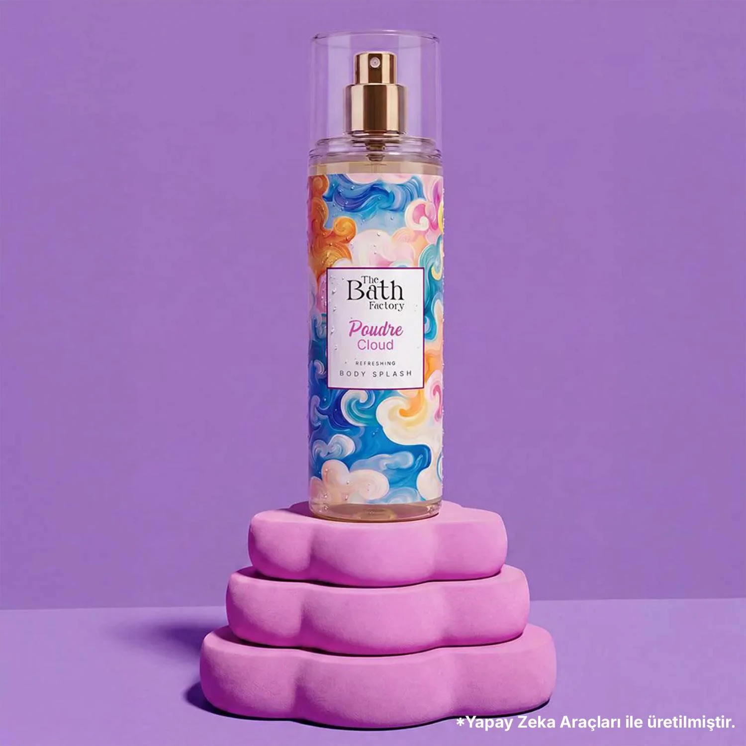 The Bath Factory Poudre Cloud  Saç ve Vücut Spreyi 200 ml