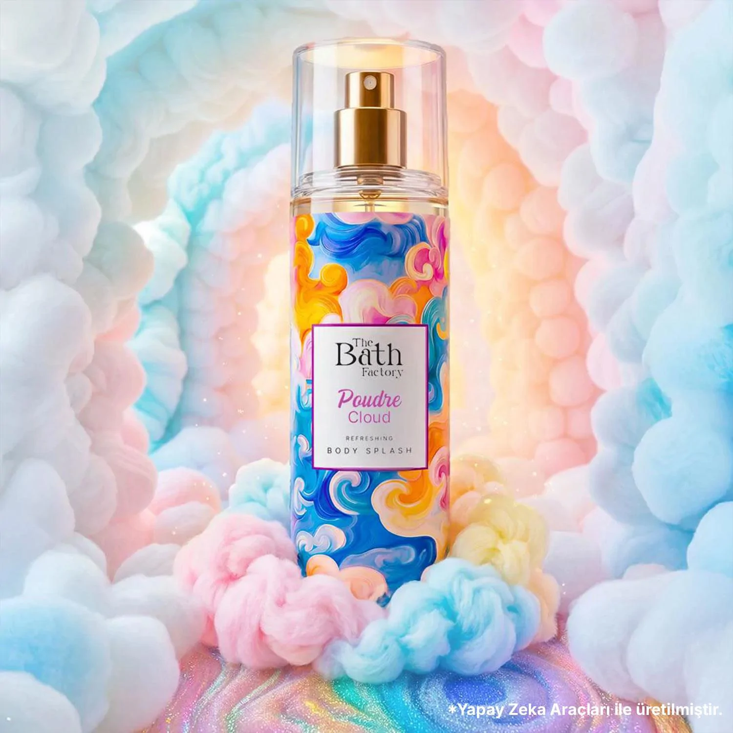 The Bath Factory Poudre Cloud  Saç ve Vücut Spreyi 200 ml