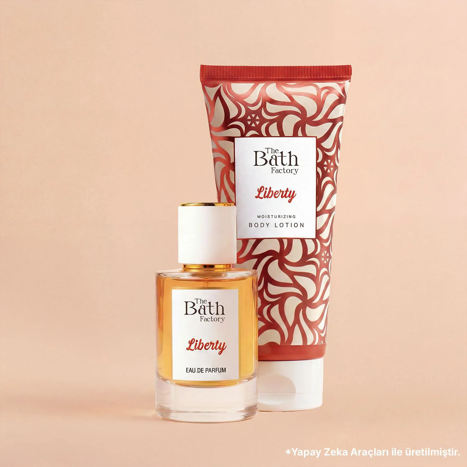 The Bath Factory Liberty Parfüm 50 ml + Liberty Vücut Losyonu 200 ml Set