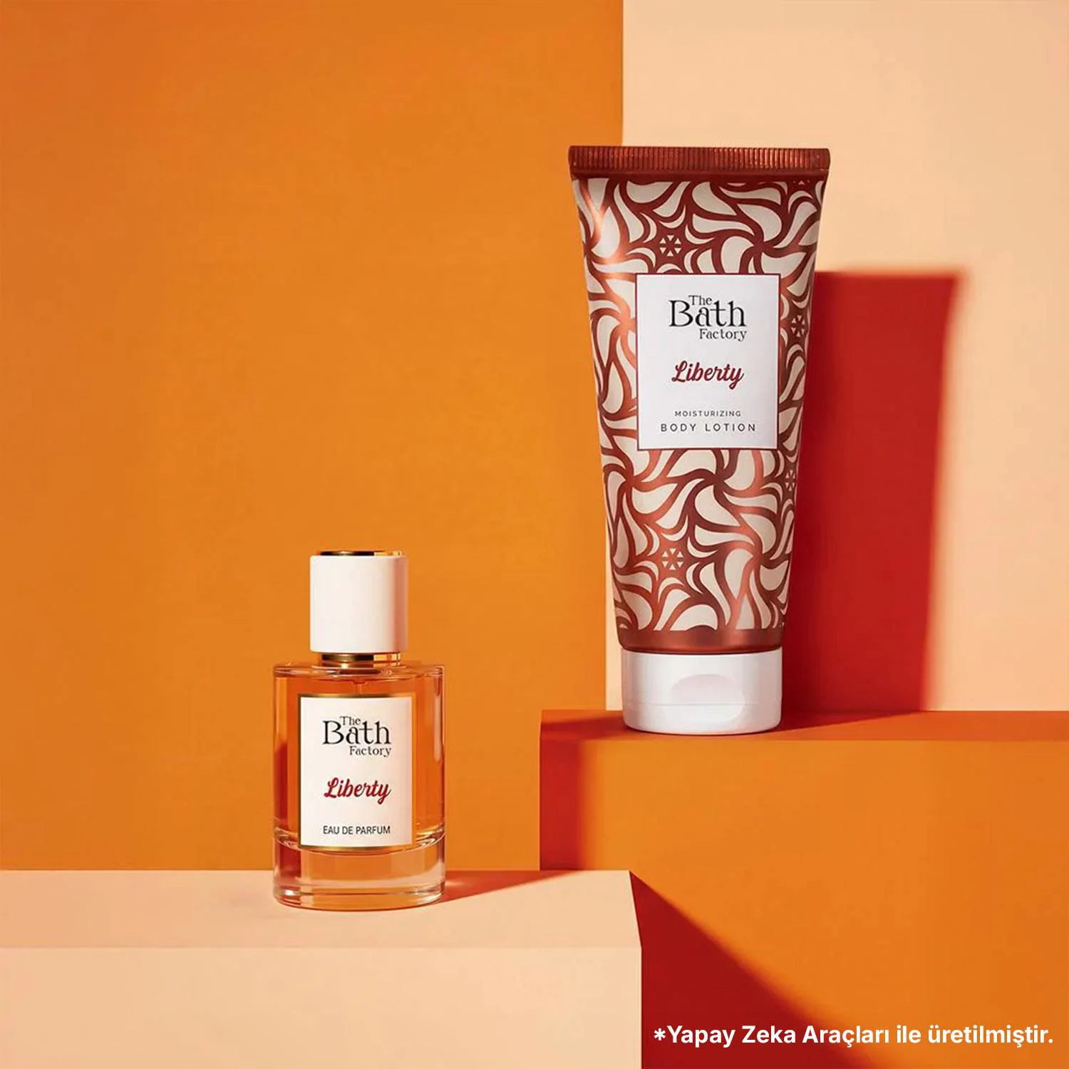 The Bath Factory Liberty Parfüm 50 ml + Liberty Vücut Losyonu 200 ml Set