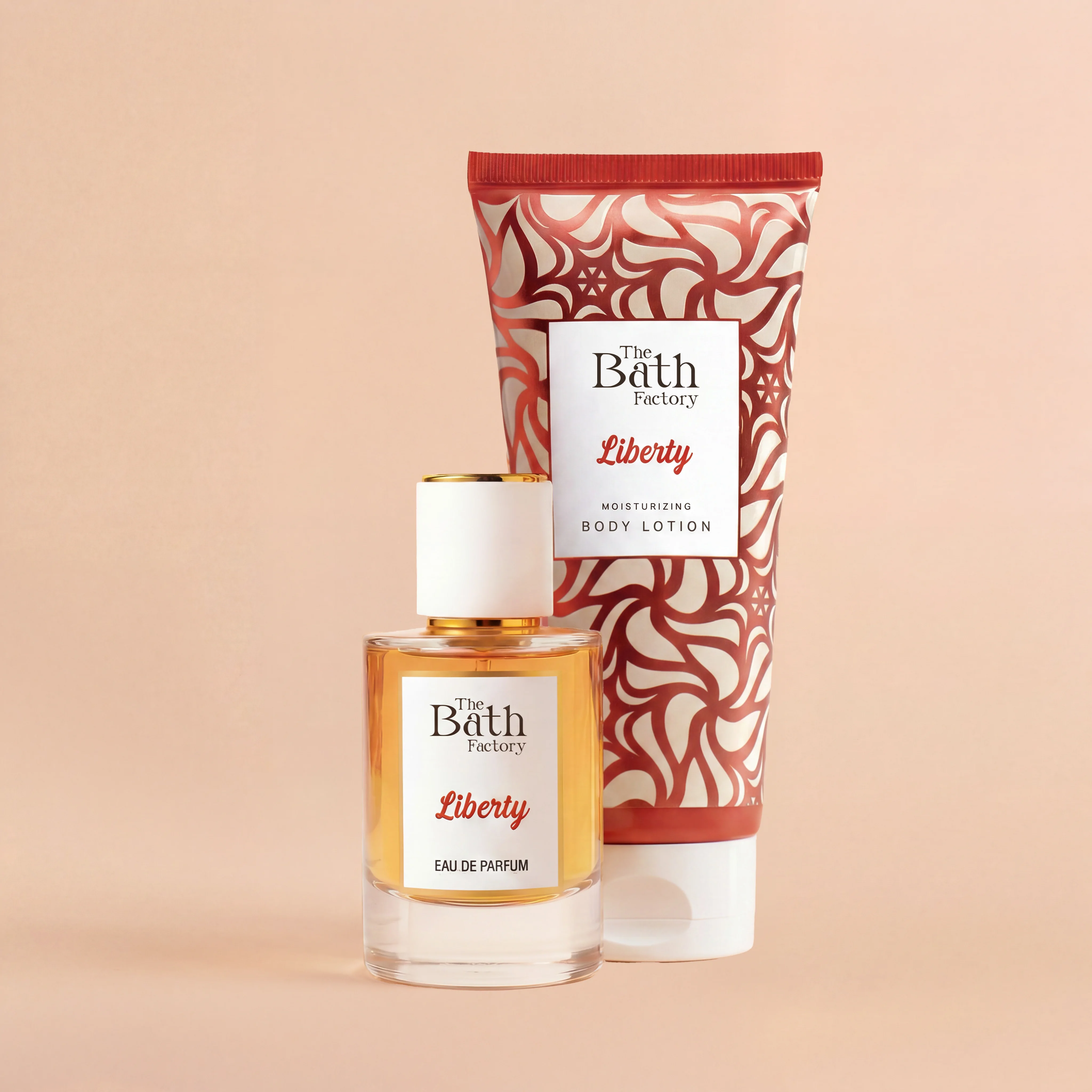 The Bath Factory Liberty Parfüm 50 ml + Liberty Vücut Losyonu 200 ml Set