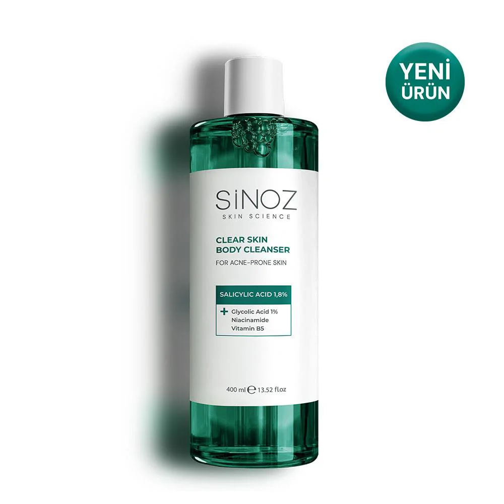 Sinoz Sivilce Karşıtı Vücut Temizleme Jeli 400 ml