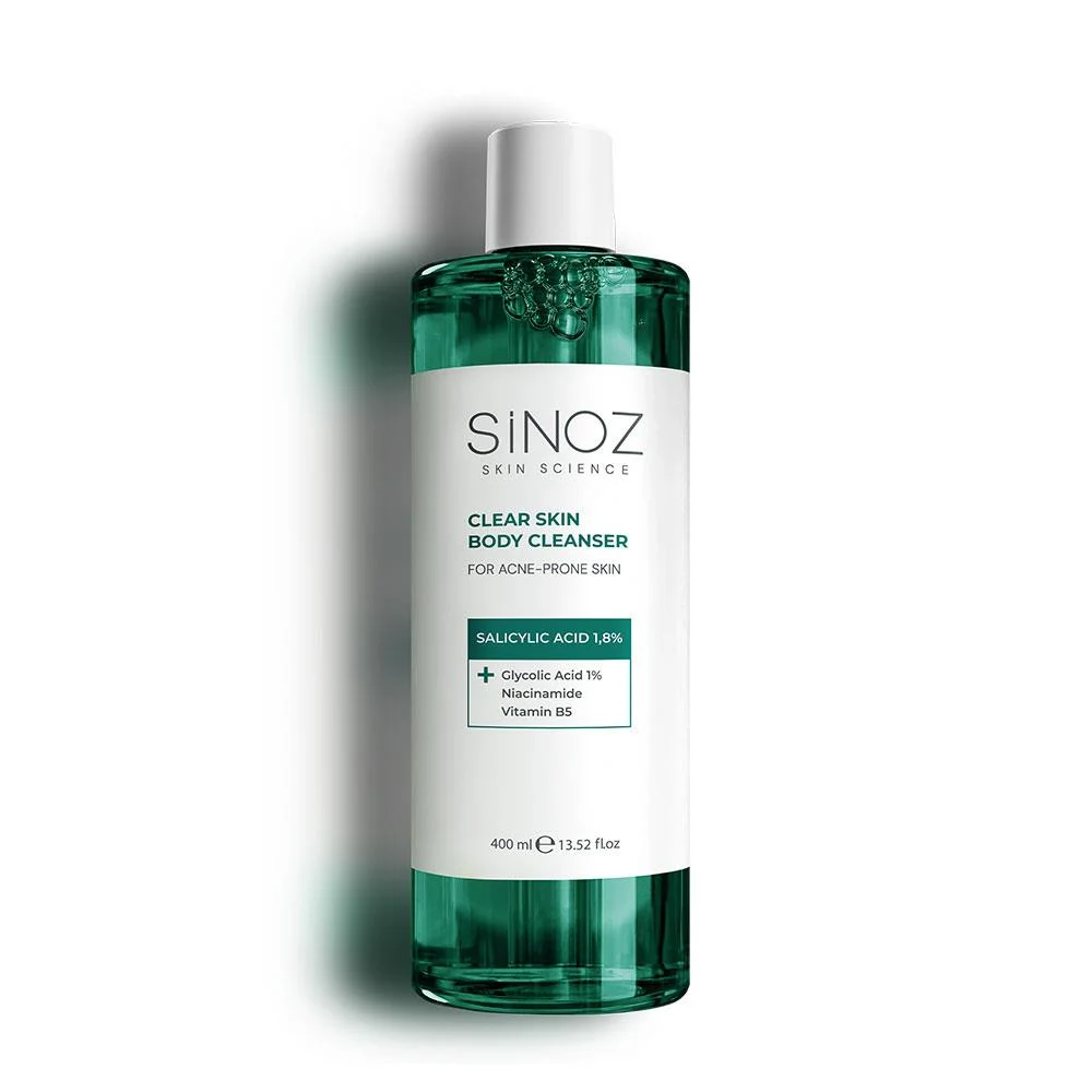 Sinoz Sivilce Karşıtı Vücut Temizleme Jeli 400 ml