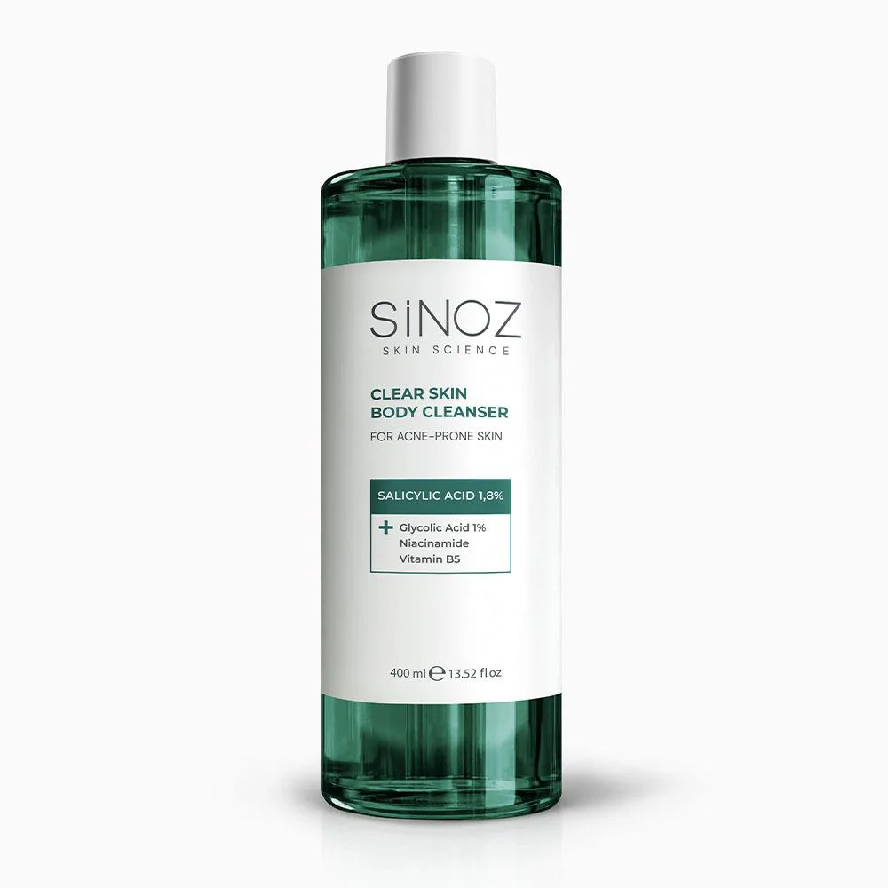 Sinoz Sivilce Karşıtı Vücut Temizleme Jeli 400 ml