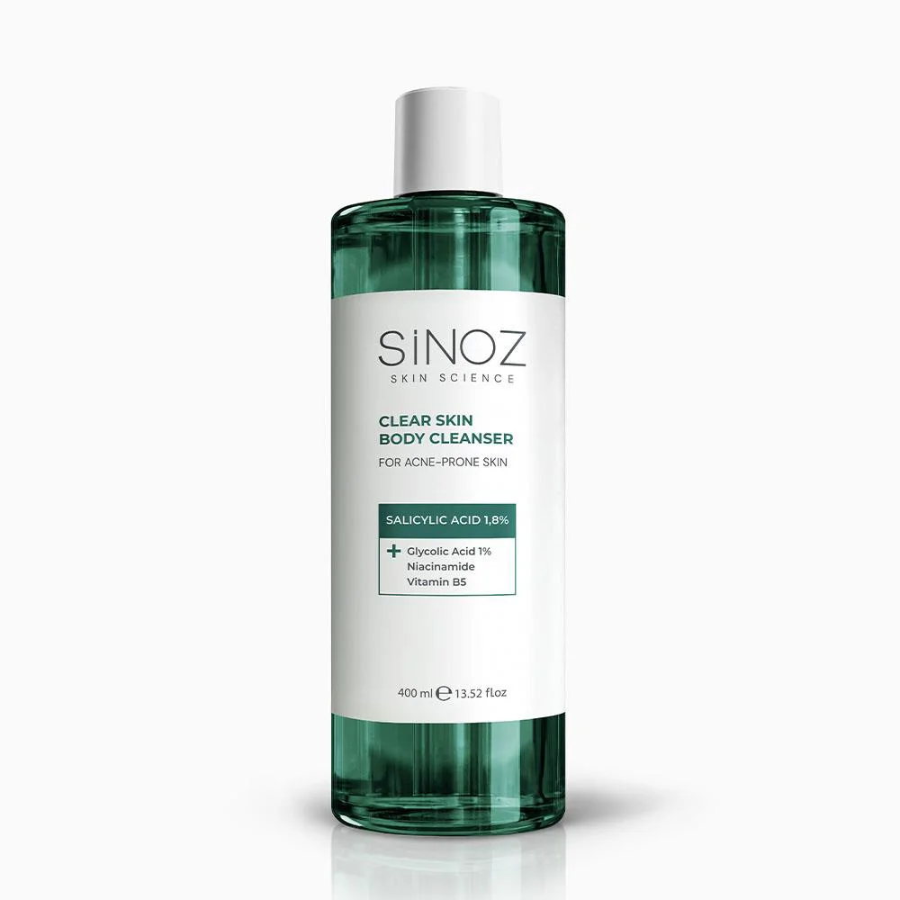 Sinoz Sivilce Karşıtı Vücut Temizleme Jeli 400 ml