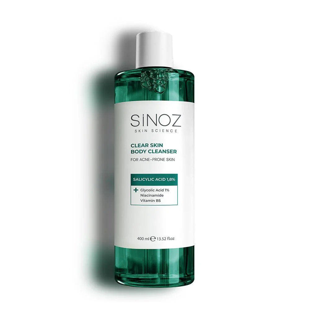 Sinoz Sivilce Karşıtı Vücut Temizleme Jeli 400 ml