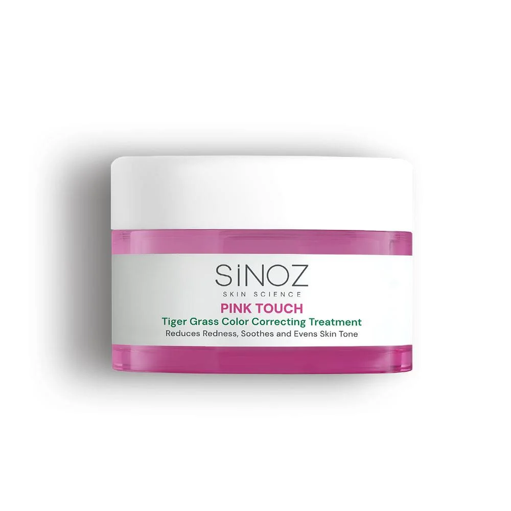 Sinoz Pink Touch Tiger Grass Anında Ton Eşitleyici Onarıcı Yüz Bakım Kremi 15 ml