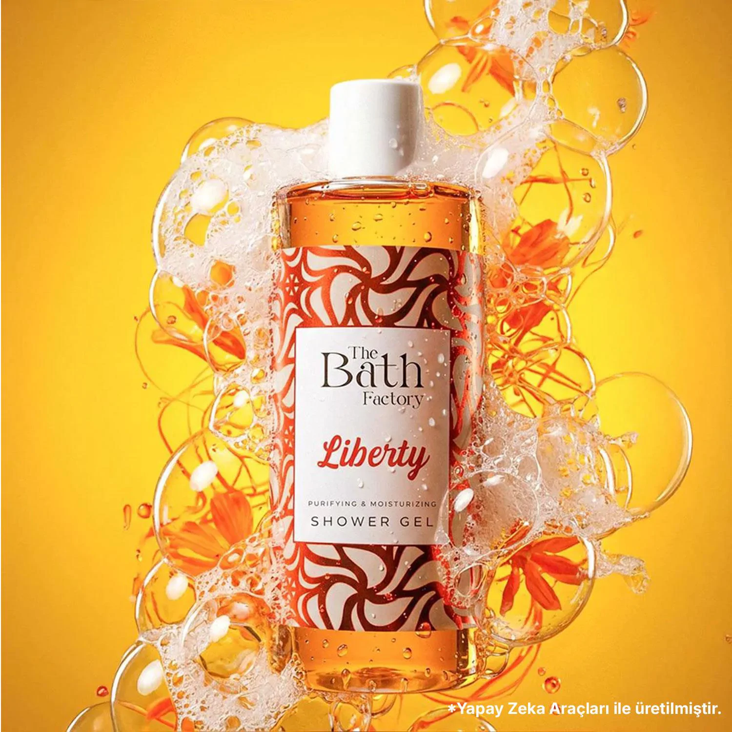 The Bath Factory Liberty Duş Jeli ve Saç ve Vücut Spreyi 2'li Set