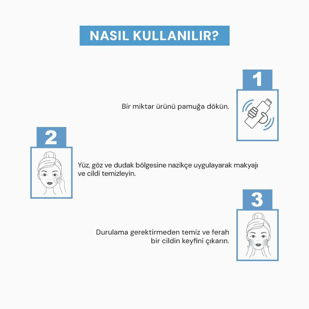 Sinoz Hydrapro Micellar Water Hassas Ciltler İçin Nemlendirici Makyaj Temizleme Suyu 400 ml