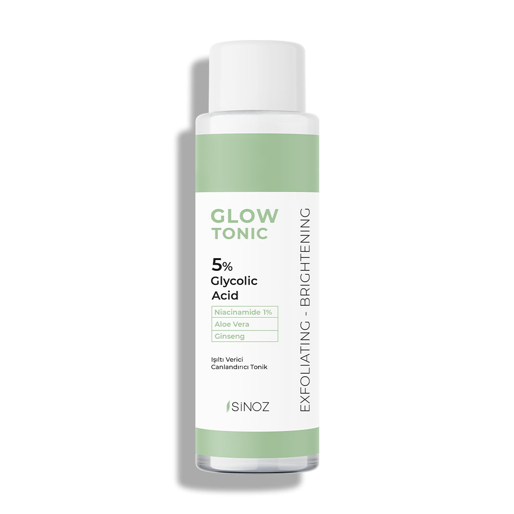 Sinoz Gözenek Sıkılaştırıcı Arındırıcı Canlandırıcı Peeling Etkili Glow Tonik Glycolic Acid %5 + Niacinamide %1 200 ml