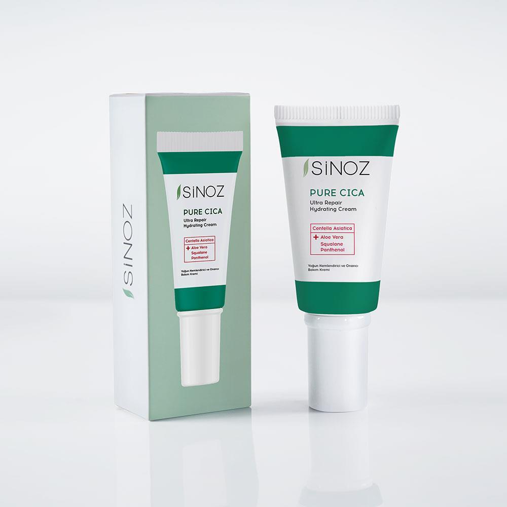 Sinoz Pure Cica Yoğun Onarıcı Yatıştırıcı Nemlendirici Bakım Kremi 50 ml
