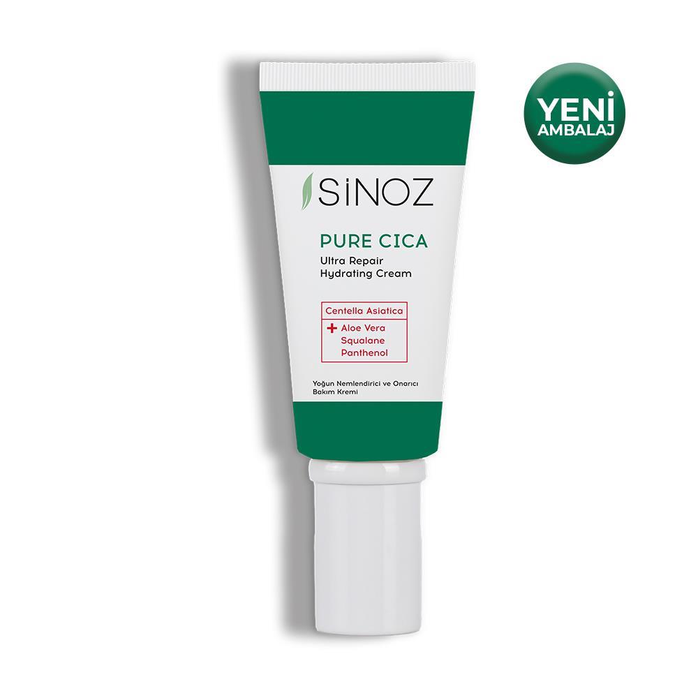 Sinoz Pure Cica Yoğun Onarıcı Yatıştırıcı Nemlendirici Bakım Kremi 50 ml