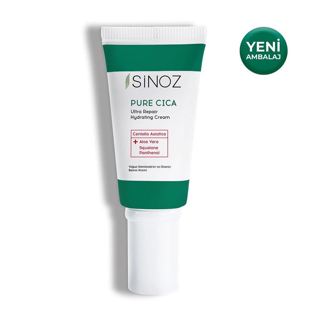 Sinoz Pure Cica Yoğun Onarıcı Yatıştırıcı Nemlendirici Bakım Kremi 50 ml
