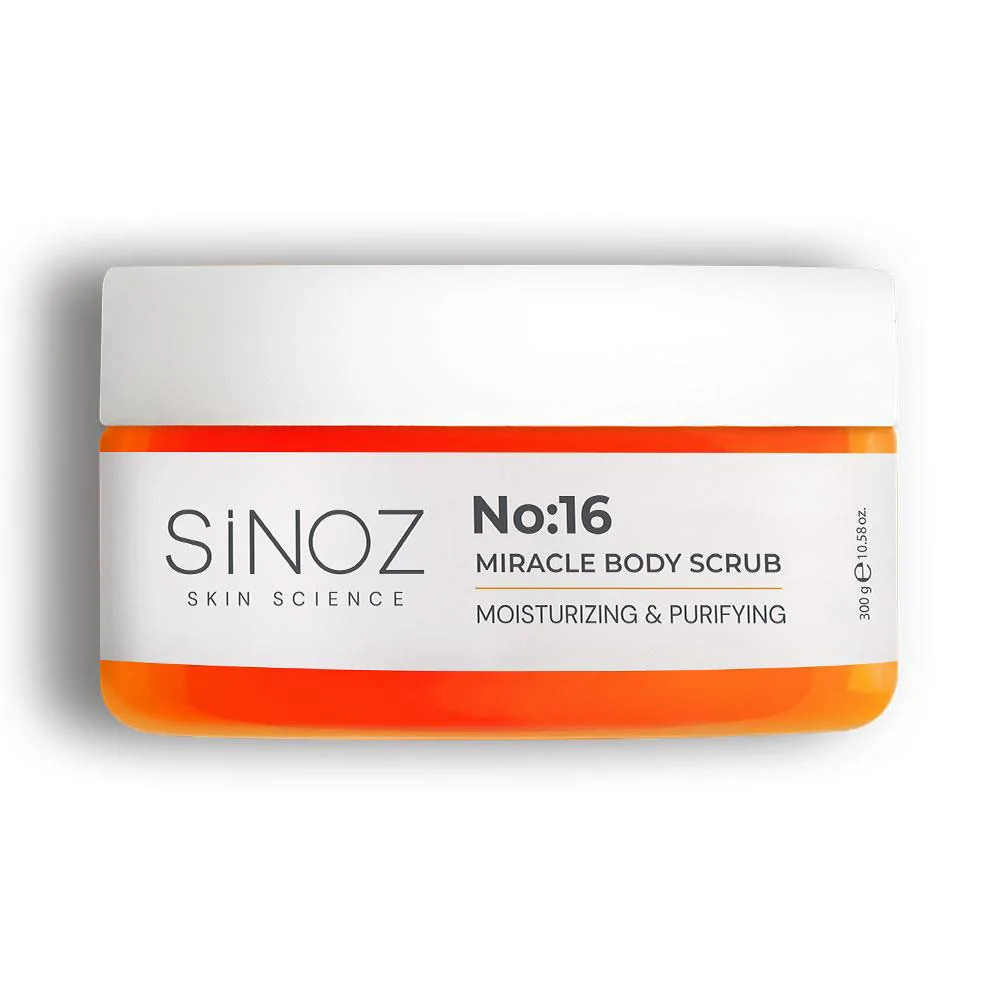 Sinoz No:16 Yoğun Nemlendirici, Besleyici ve Arındırıcı Vücut Peelingi 300 gr