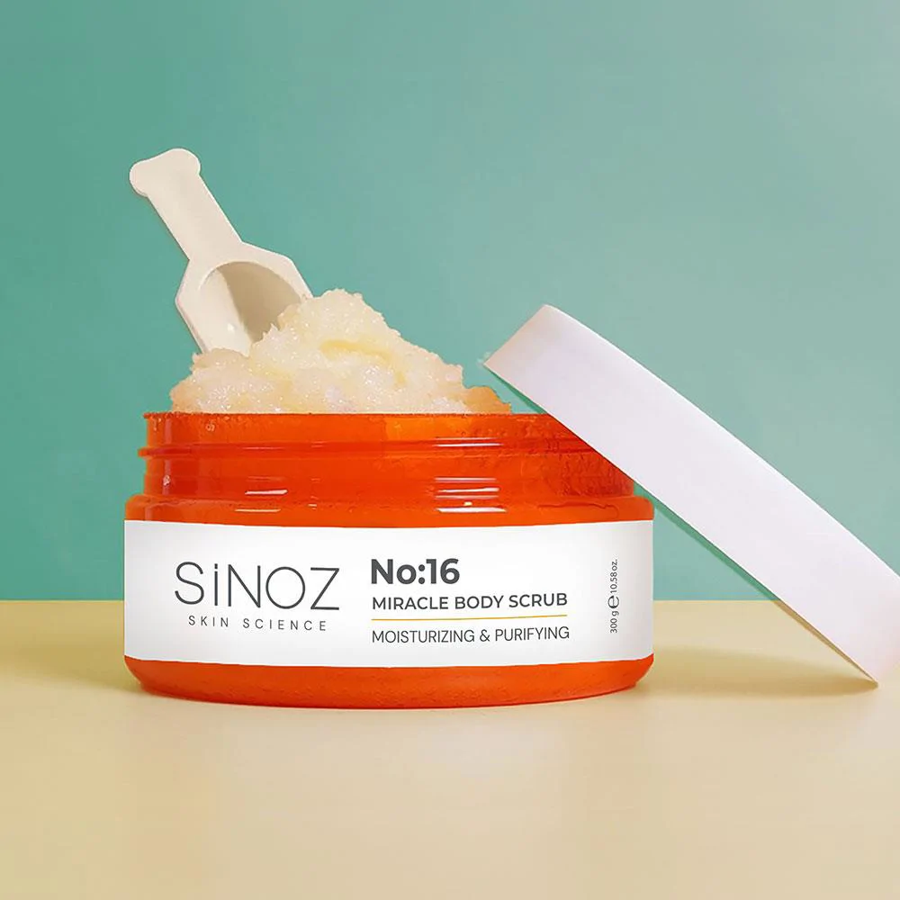 Sinoz No:16 Yoğun Nemlendirici, Besleyici ve Arındırıcı Vücut Peelingi 300 gr
