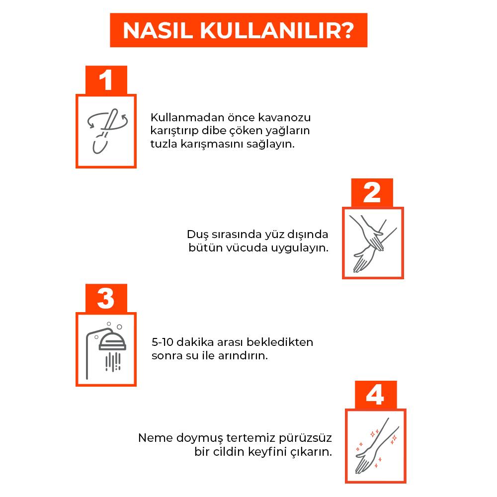 Sinoz No:16 Yoğun Nemlendirici, Besleyici ve Arındırıcı Vücut Peelingi 300 gr