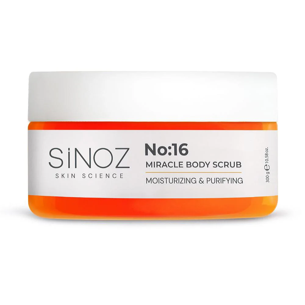 Sinoz No:16 Yoğun Nemlendirici, Besleyici ve Arındırıcı Vücut Peelingi 300 gr