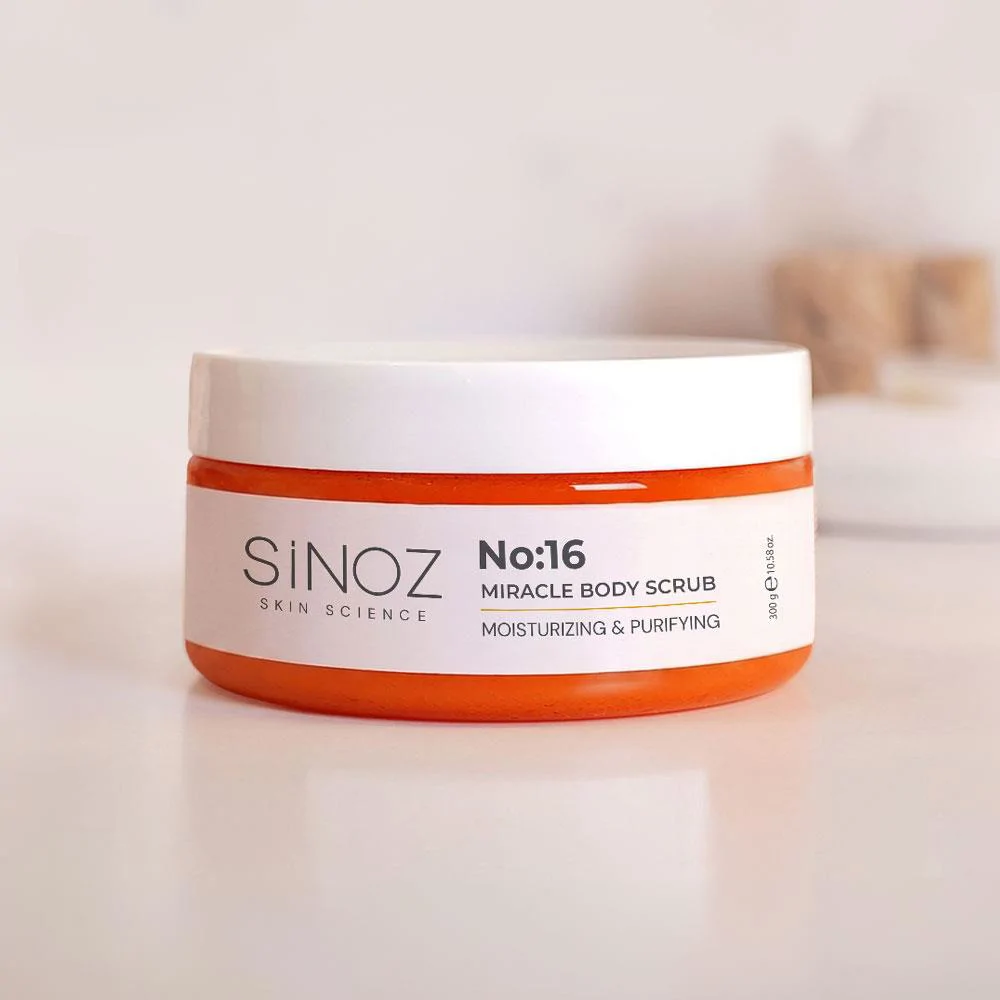 Sinoz No:16 Yoğun Nemlendirici, Besleyici ve Arındırıcı Vücut Peelingi 300 gr