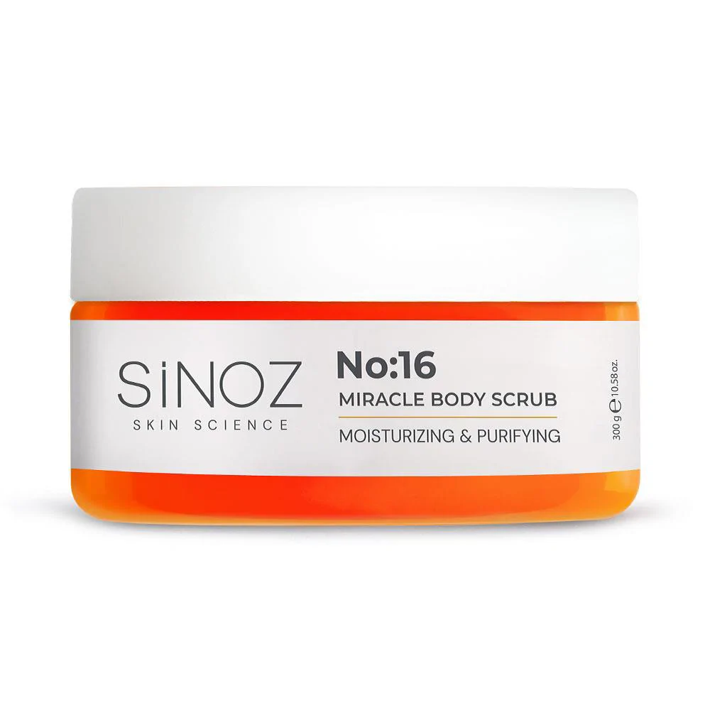 Sinoz No:16 Yoğun Nemlendirici, Besleyici ve Arındırıcı Vücut Peelingi 300 gr
