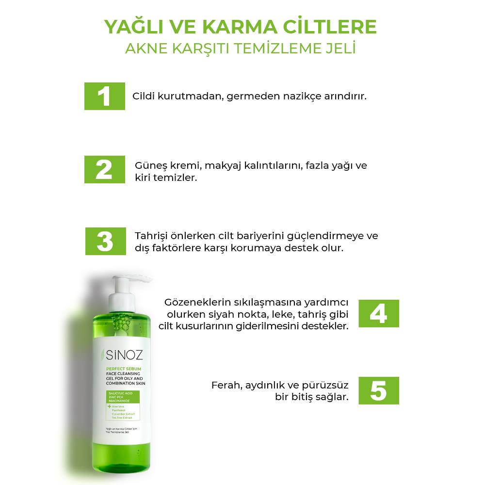 Yüz Temizleme Jeli + Pure Cica Onarıcı Bakım Kremi+Tiger Grass Ton Eşitleyici Bakım Kremi (3'lü Set)