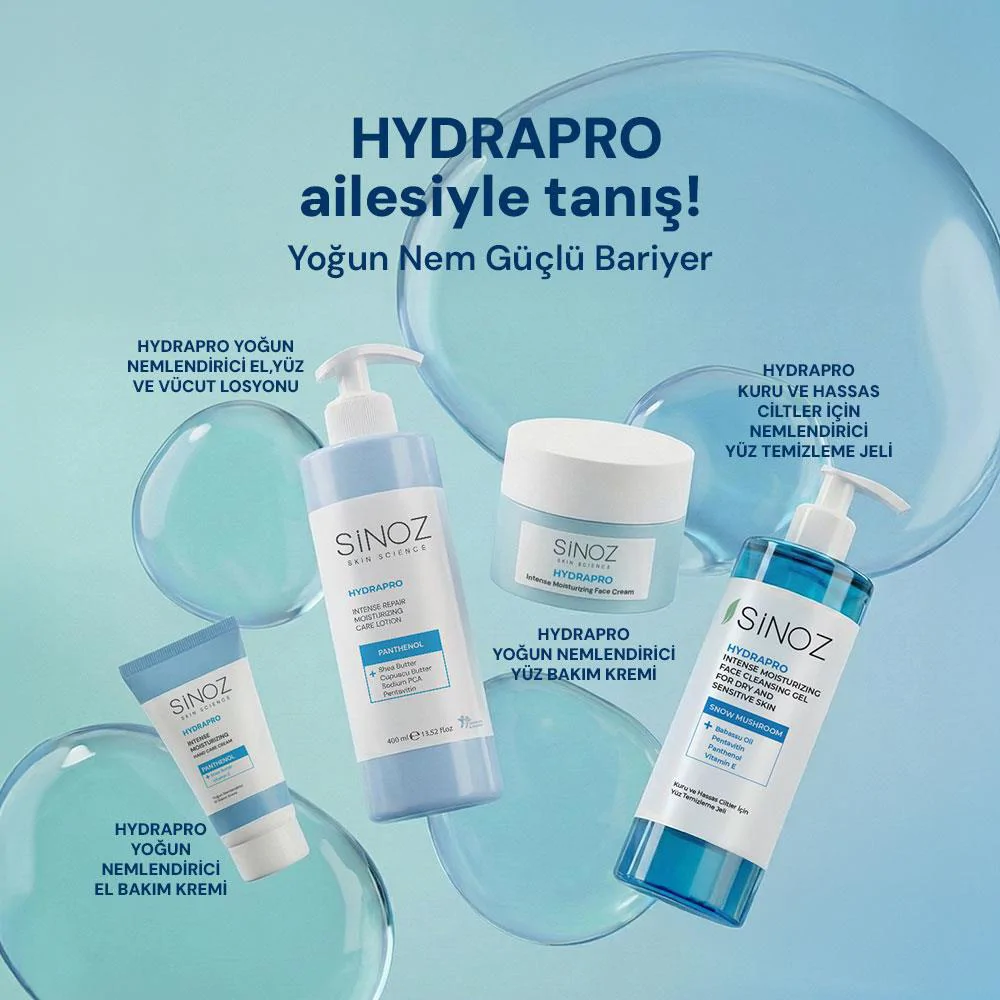 Sinoz Hydrapro Yoğun Nemlendirici El Bakım Kremi 50 ml