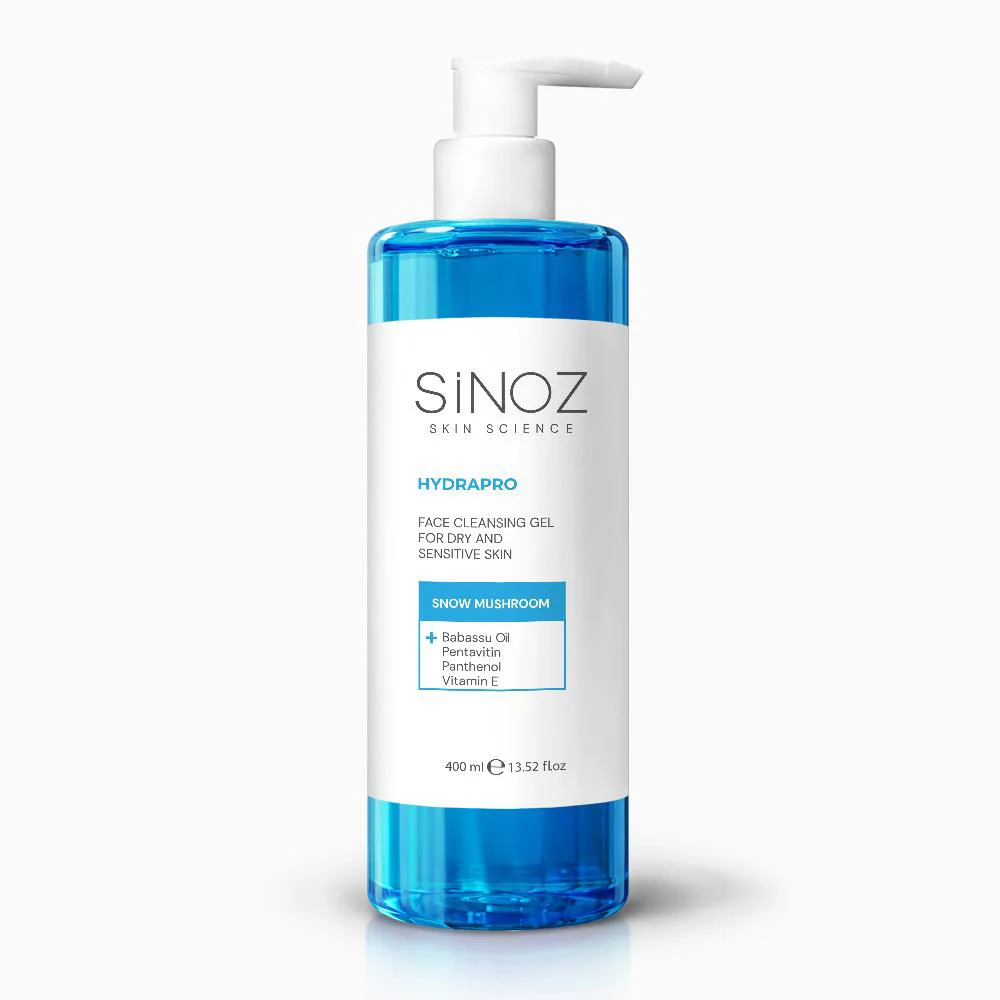 Sinoz Hydrapro Kuru ve Hassas Ciltler için Nemlendiricili Yüz Temizleme Jeli 400 ml