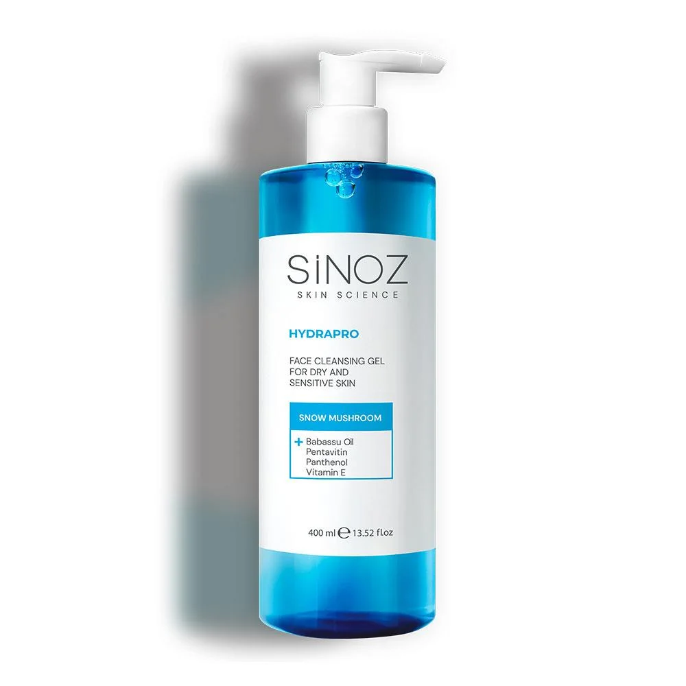 Sinoz Hydrapro Kuru ve Hassas Ciltler için Nemlendiricili Yüz Temizleme Jeli 400 ml