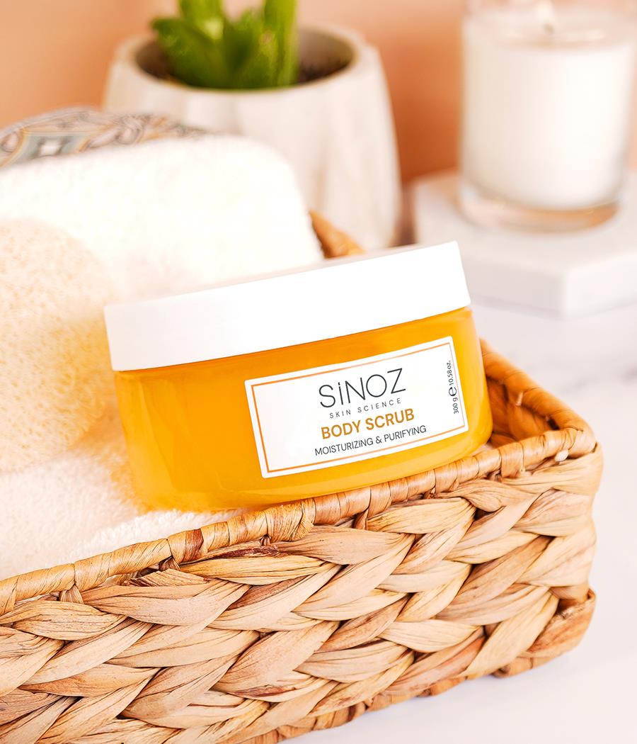 Sinoz Arındırıcı Nemlendirici Vücut Peelingi 300 gr
