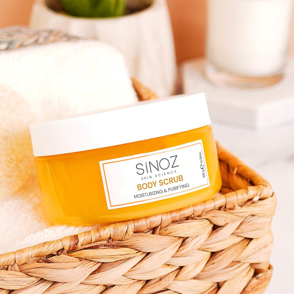 Sinoz Arındırıcı Nemlendirici Vücut Peelingi 300 gr
