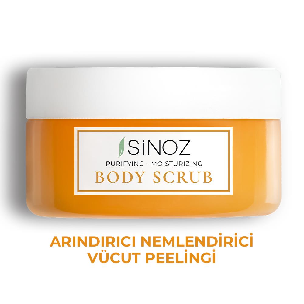 Sinoz Body Scrub Besleyici Arındırıcı Nemlendirici Vücut Peelingi 300 gr