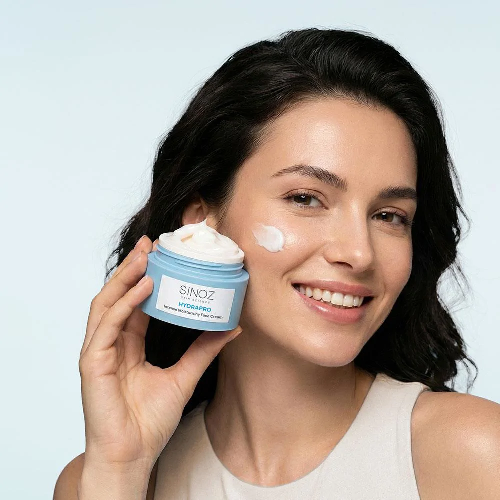 Sinoz Hydrapro Su Bazlı 72 Saat Yoğun Nemlendirici Yüz Bakım Kremi 50 ml