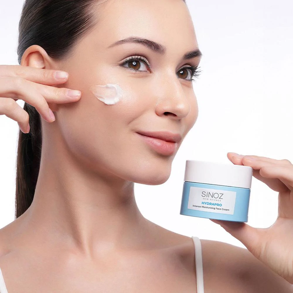 Sinoz Hydrapro Su Bazlı 72 Saat Yoğun Nemlendirici Yüz Bakım Kremi 50 ml