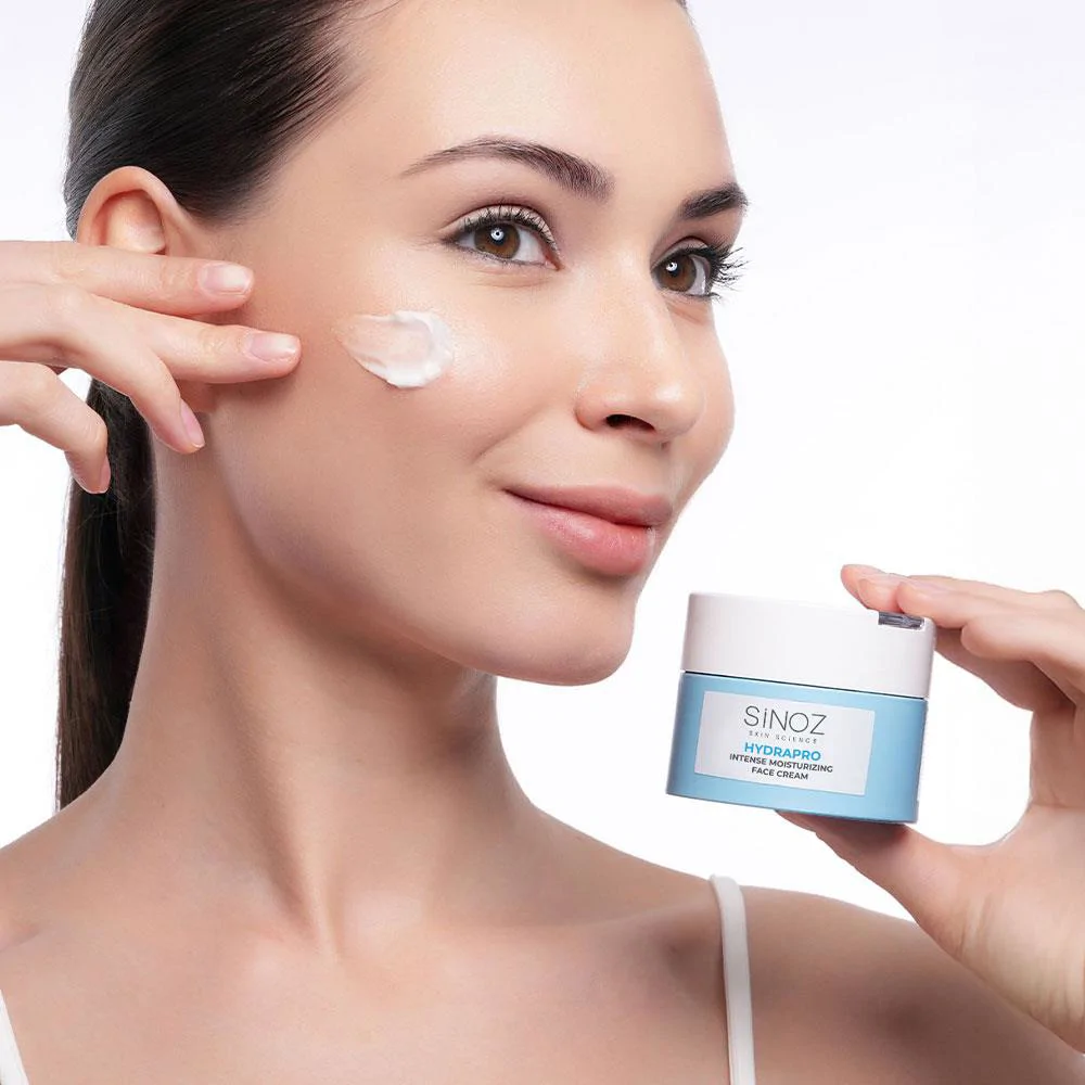 Sinoz Hydrapro Su Bazlı 72 Saat Yoğun Nemlendirici Yüz Bakım Kremi 50 ml 
