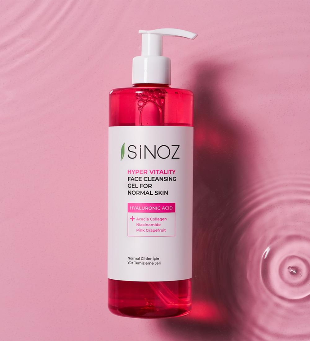 Sinoz Normal Ciltler için Yüz Temizleme Jeli 400 ml
