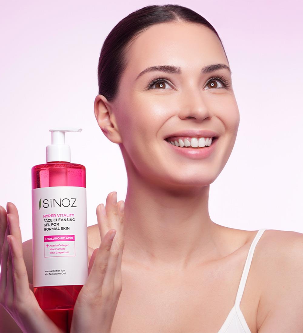 Sinoz Normal Ciltler için Yüz Temizleme Jeli 400 ml