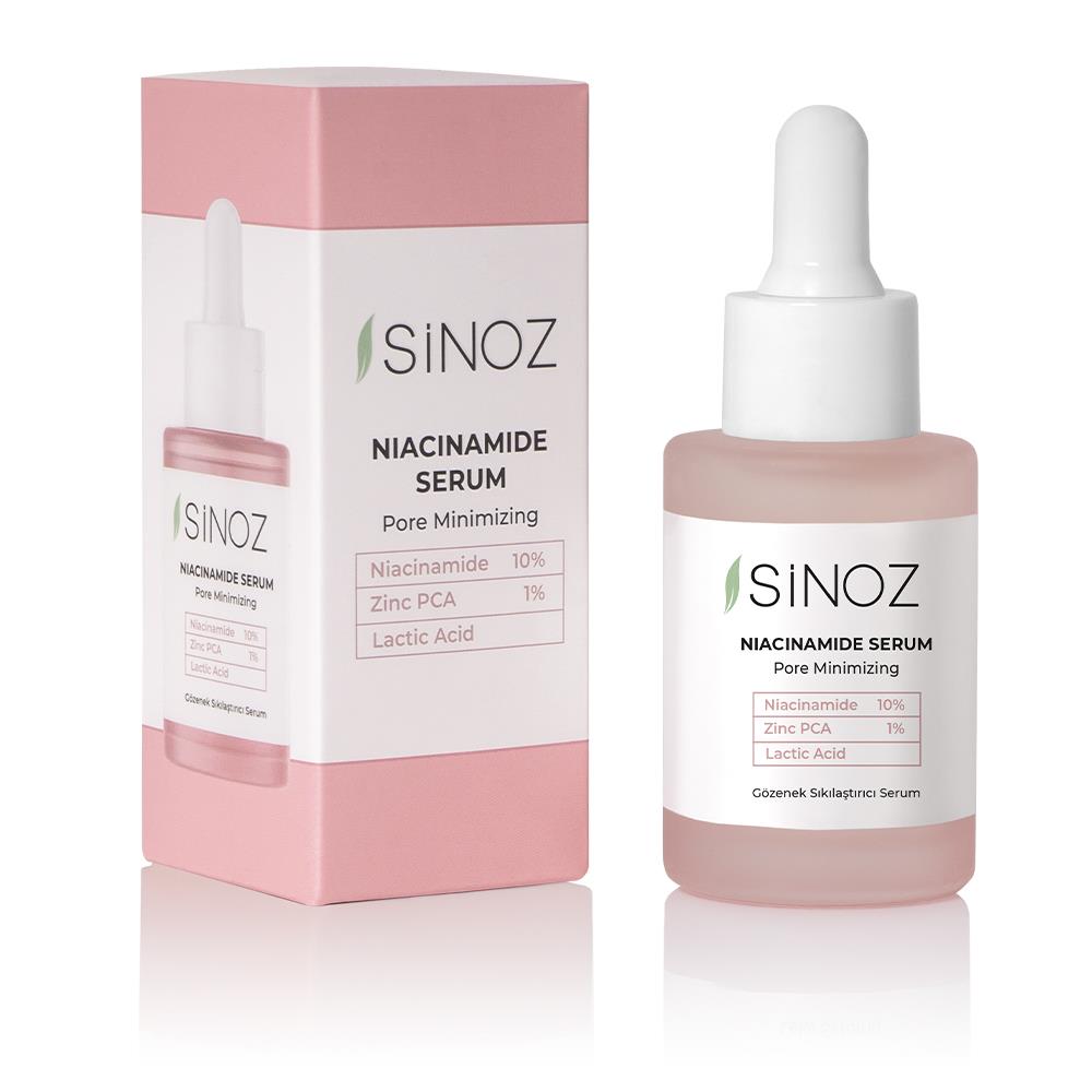 Sinoz Gözenek Sıkılaştırıcı Sebum Dengeleyici Sivilce Karşıtı Serum Niacinamide 10% + Zinc Pca 1% 30 ml