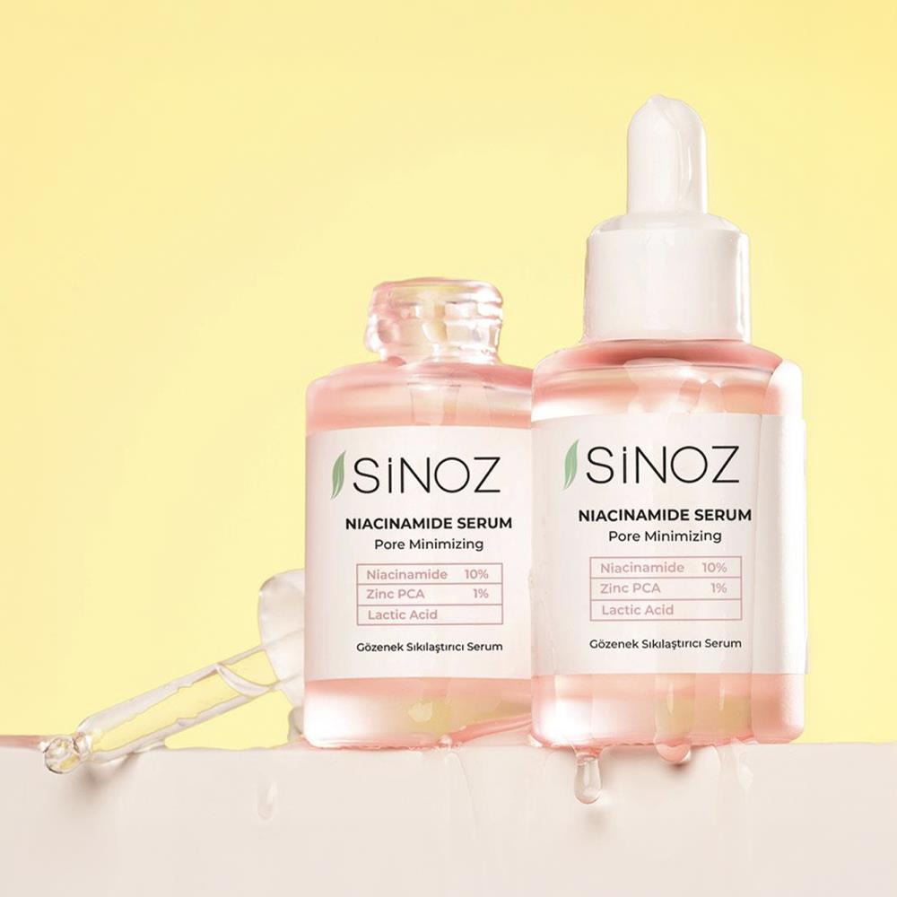 Sinoz Gözenek Sıkılaştırıcı Sebum Dengeleyici Sivilce Karşıtı Serum Niacinamide 10% + Zinc Pca 1% 30 ml