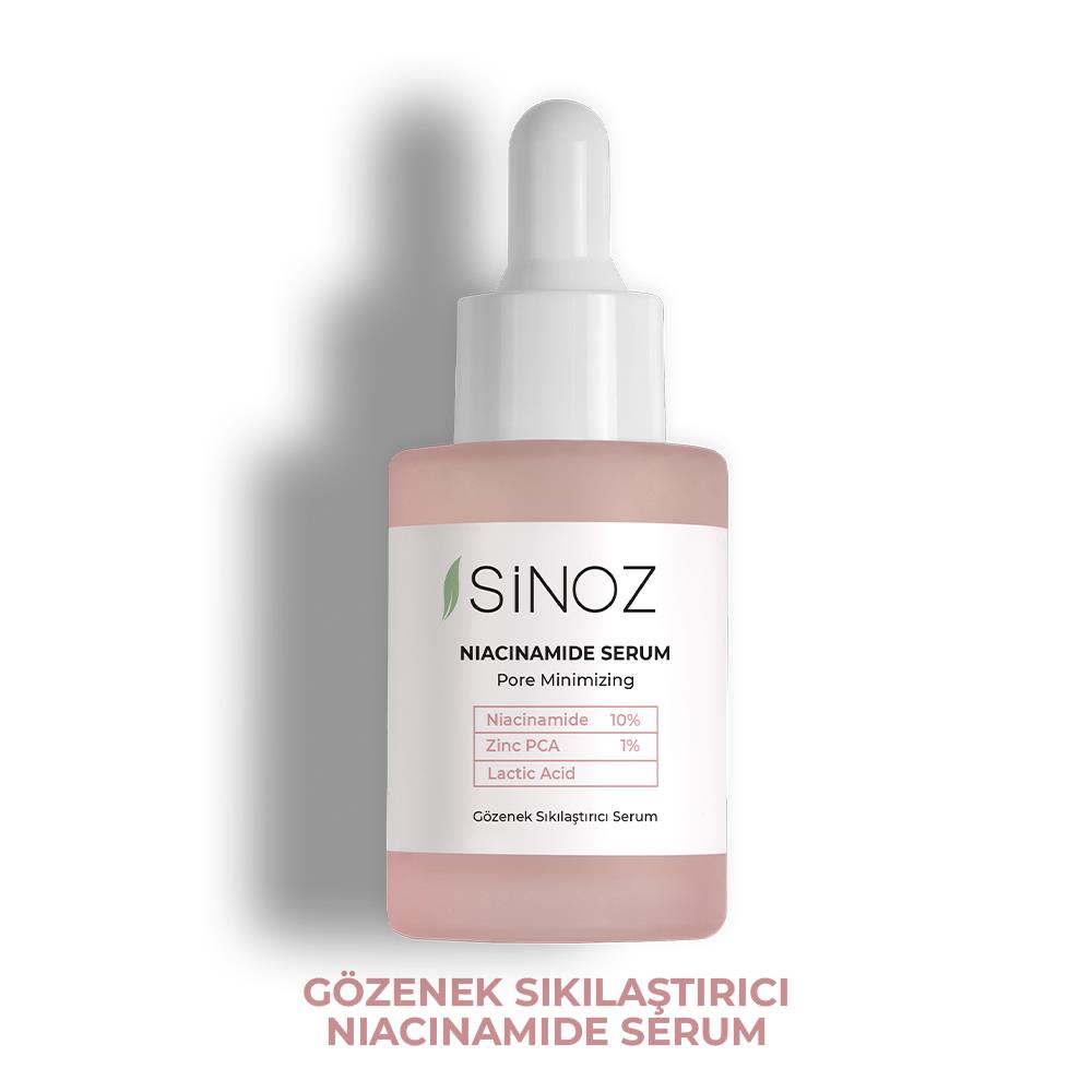 Sinoz Gözenek Sıkılaştırıcı Sebum Dengeleyici Sivilce Karşıtı Serum Niacinamide 10% + Zinc Pca 1% 30 ml