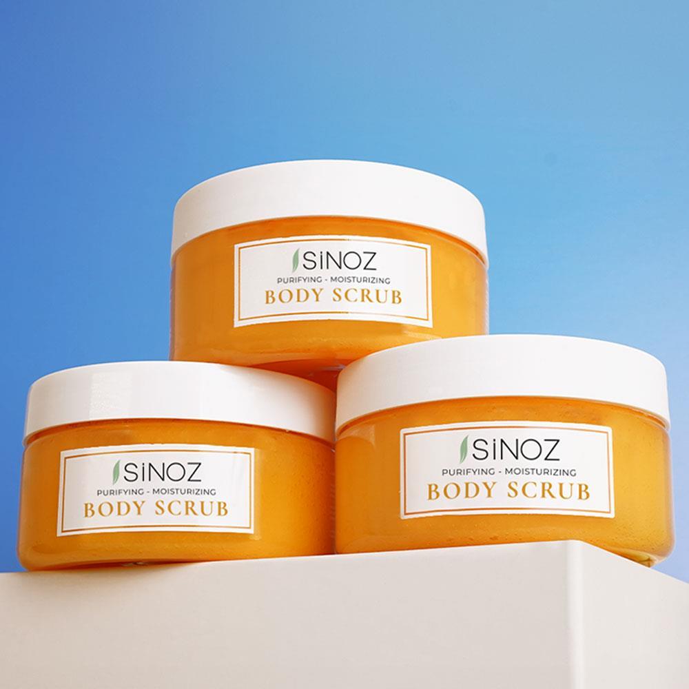 Sinoz Body Scrub Besleyici Arındırıcı Nemlendirici Vücut Peelingi 300 gr