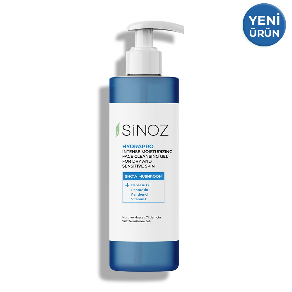 Sinoz Hydrapro Kuru ve Hassas Ciltler İçin Yüz Temizleme Jeli 400 Ml	