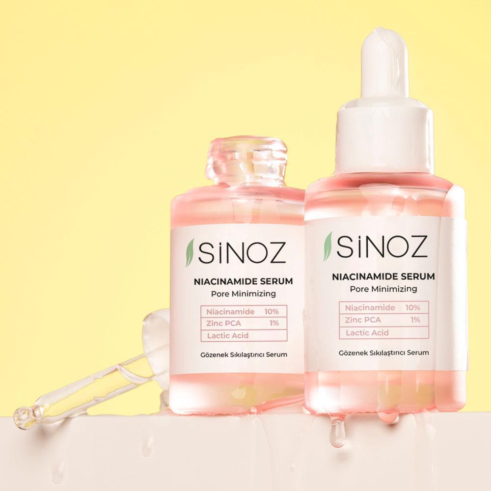 Sinoz Gözenek Sıkılaştırıcı Sebum Dengeleyici Sivilce Karşıtı Serum Niacinamide 10% + Zinc Pca 1% 30 ml