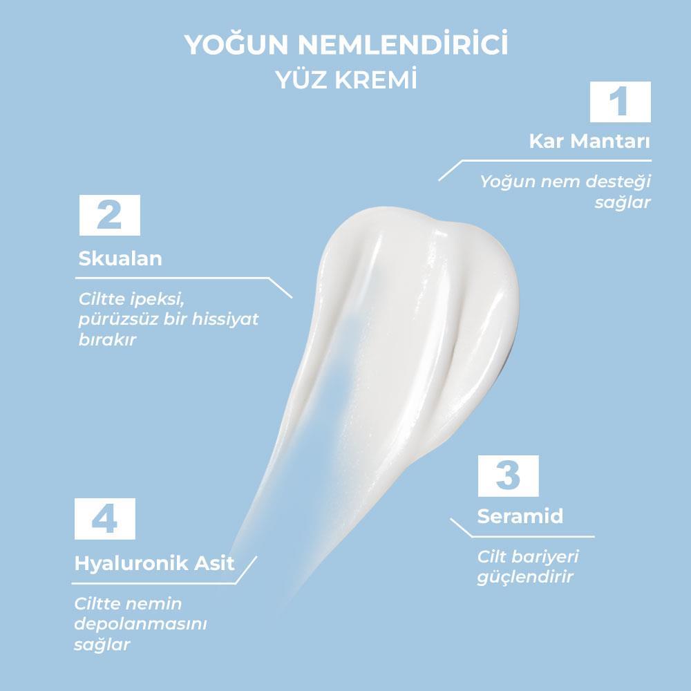 Sinoz Hydrapro Yoğun Nemlendirici Yüz Bakım Kremi (Bioferment Aloevera teknolojisi) 